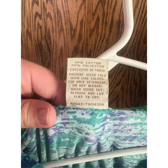 The Balance Collection By Marika Multicolored Pattered Dress Woman’s Size Medium - Picture 12 of 12